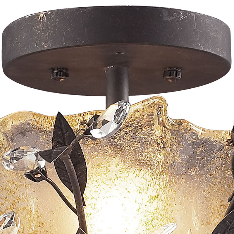 Plafonnier semi-encastré 2 lumières Circeo