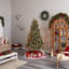 90' H Lighted Artificial Spruce Christmas Tree