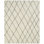 Urban Ridge Wool Hand Knotted Area Rug in Ivory Lattice