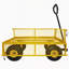 Chariot de jardin en métal-112369175