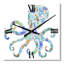 Pieuvre faite de pieuvre - grande horloge murale nautique et côtière-776315747