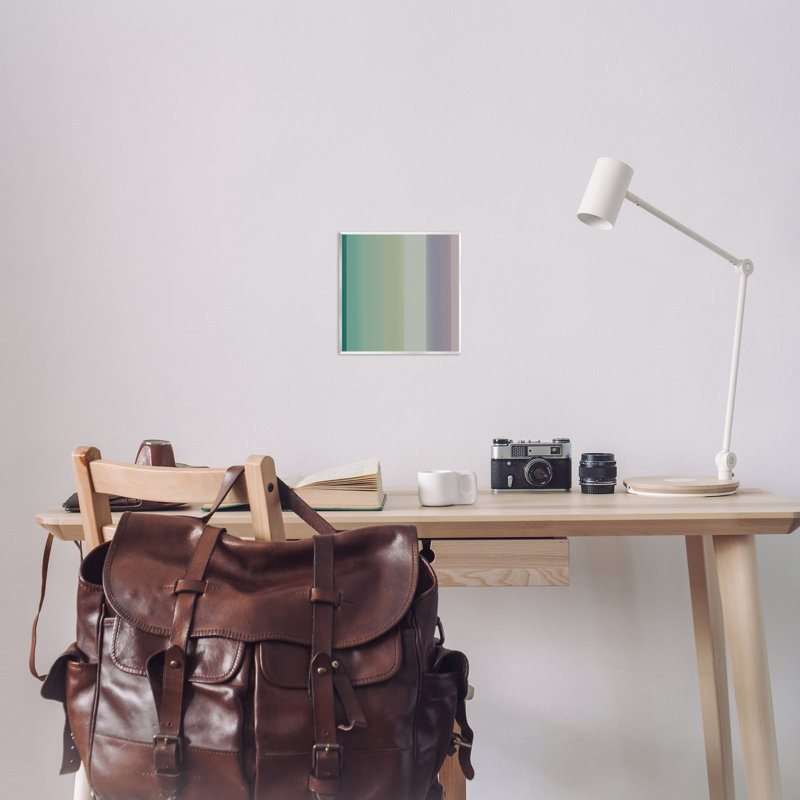 Green & Purple Gradient Wall Plaque Art by Third & Wall Studios