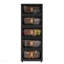 Armoire de rangement, bac de rangement de 20 po, bac de rangement latéral de 20 po, pliable avec porte magnétique, plastique avec roues
