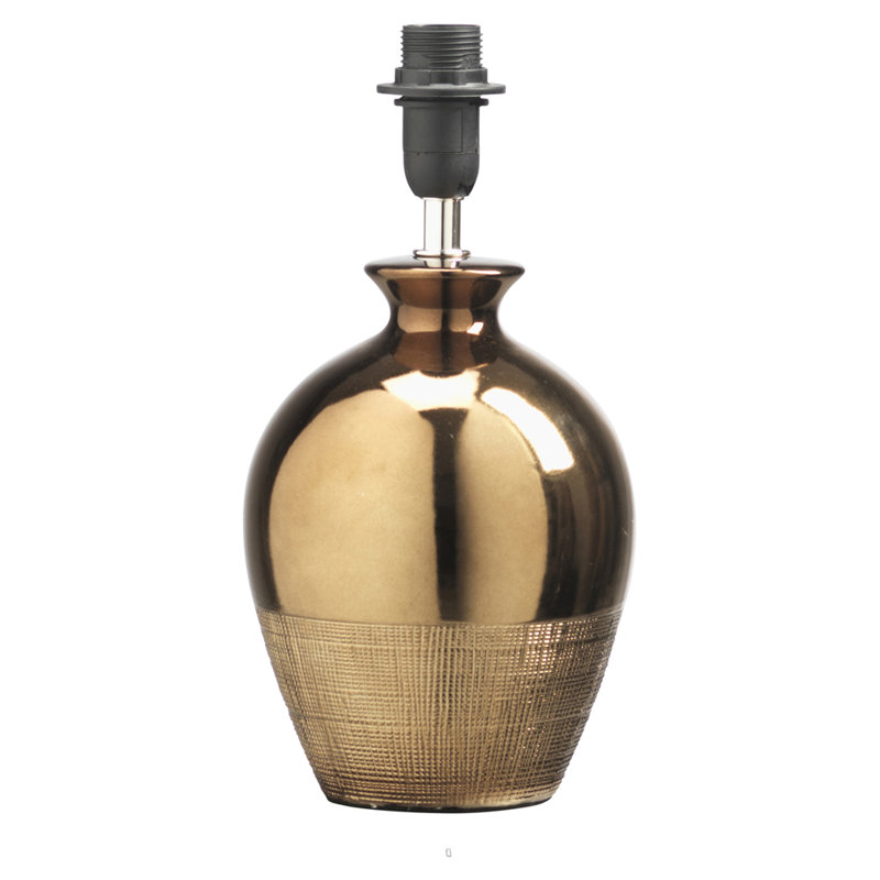 Britni Ceramic Lamp Base Lamp, Copper