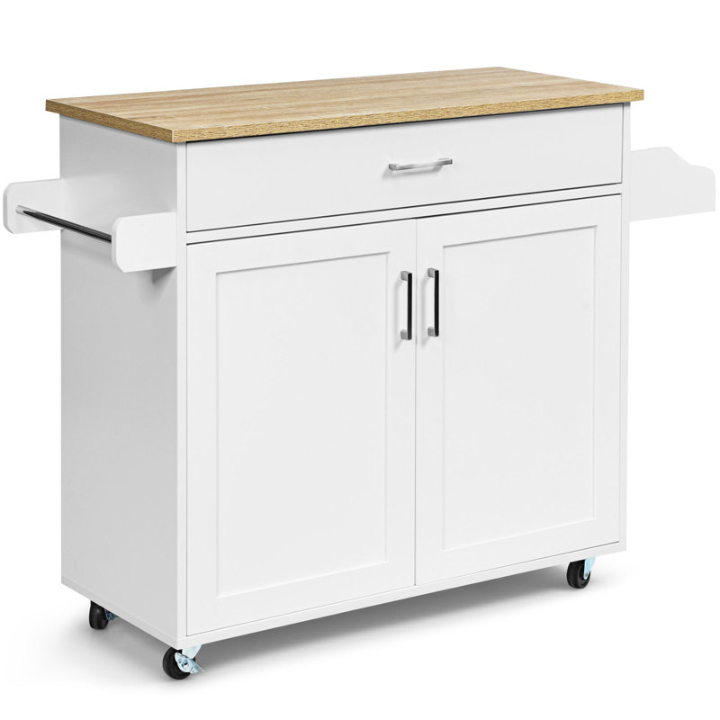 Otwell Wood Kitchen Cart