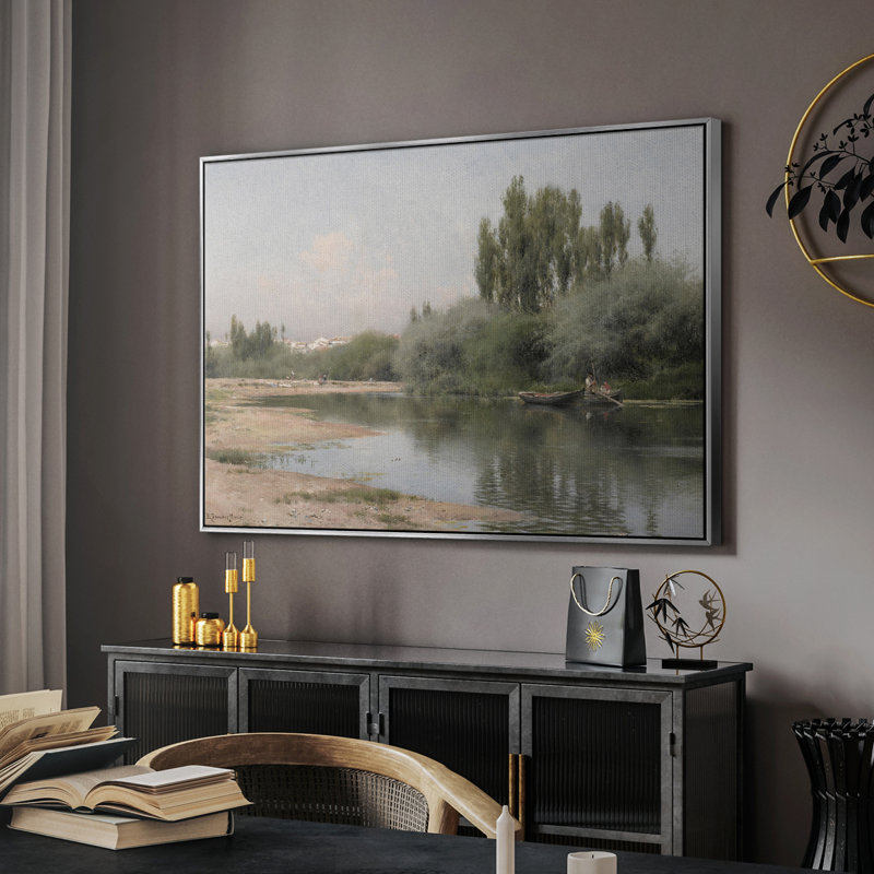 "Vintage Landscape - CDLVI" sur toile, H 27 po x l 41 po