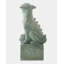 Sculpture Foo Dog - Gauche - Bleu H 20 po x l 6 po x P 11 po-134112850
