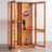 Brown Solid  Wood Display Cases