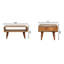 Crédence en bois massif 25,59 po
