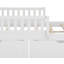 Lit plateforme en bois - garde-corps double face + deux tiroirs de rangement intégrés-118036954-118036953
