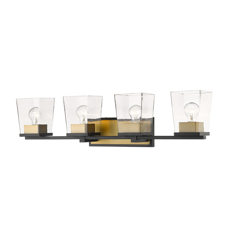 Braydon 4 - Light Dimmable Vanity Light, Olde Brass