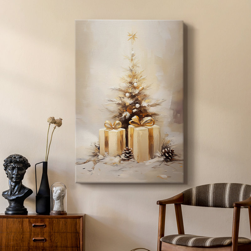 Art des Fêtes de Noël - série 2-Cxxvi-galerie Cavas sur mesure, H 60 po x l 40 po