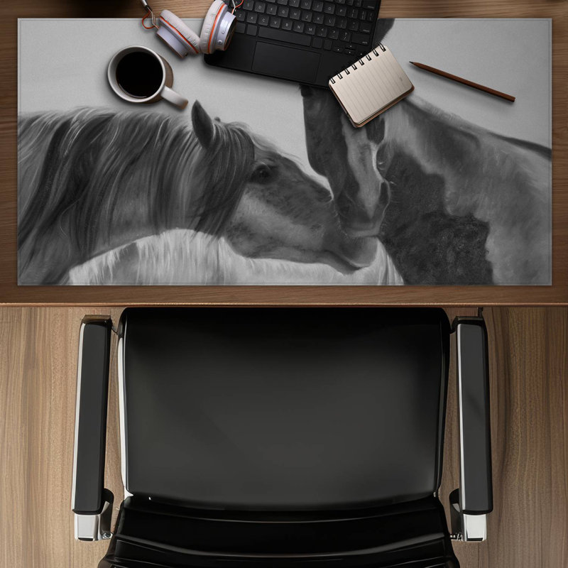 Horses lover - 15.75"x31.50" Desk mat