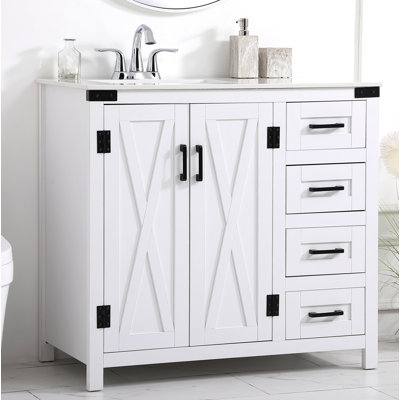 Ensemble de meuble-lavabo simple 36 po Slayton