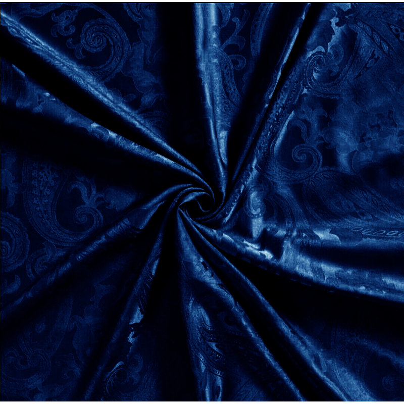 Semi Sheer Curtain Pair, 228 W x 228 D cm, Royal Blue