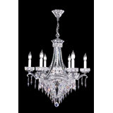 Dynasty Cast Brass 7 - Light Chandelier