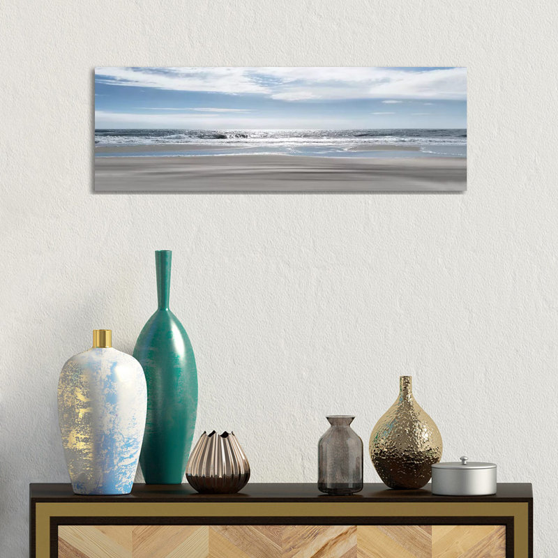 Beach Bliss by Ruane Manning - Wrapped Canvas Print, 30.48 cm H x 91.44 cm W x 1.91 cm D