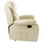 Faux Leather Heated Massage Chair-37674048-37674051