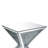 Maycee Mirrored Glass Top End Table