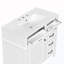 Meuble-lavabo autoportant avec tiroirs et tablette-823439216