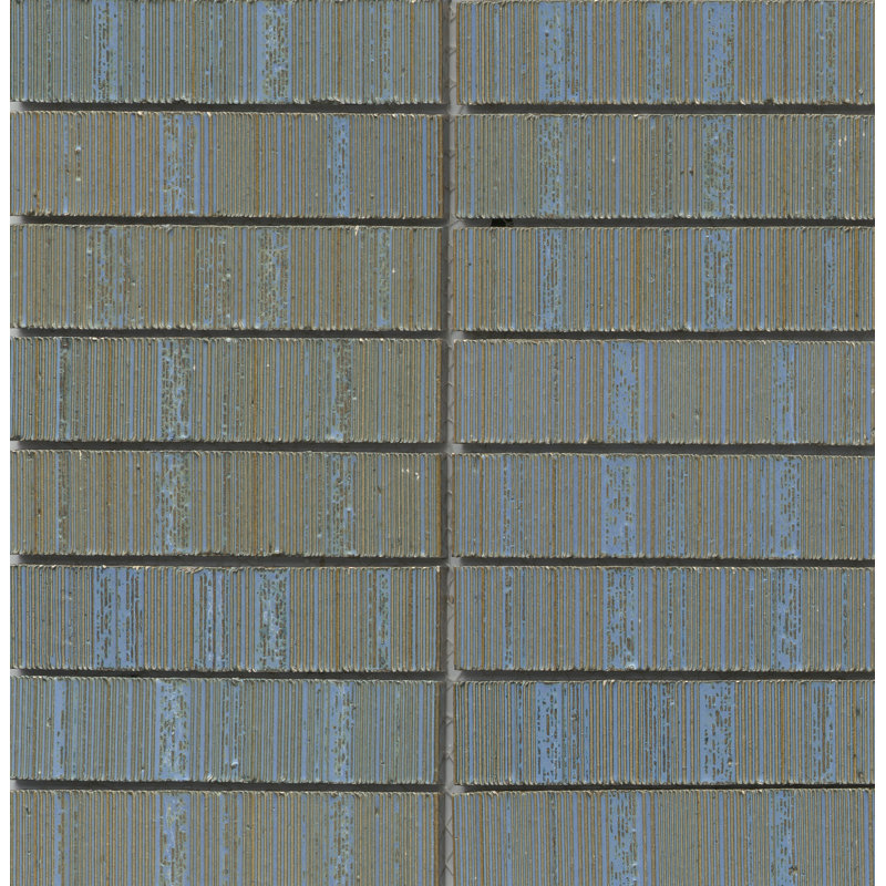 Newtro 12 x 12 Ceramic Decorative Accent Tile, Ocean