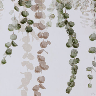 Ensemble de décoration murale en toile encadrée 2 pièces Eucalyptus