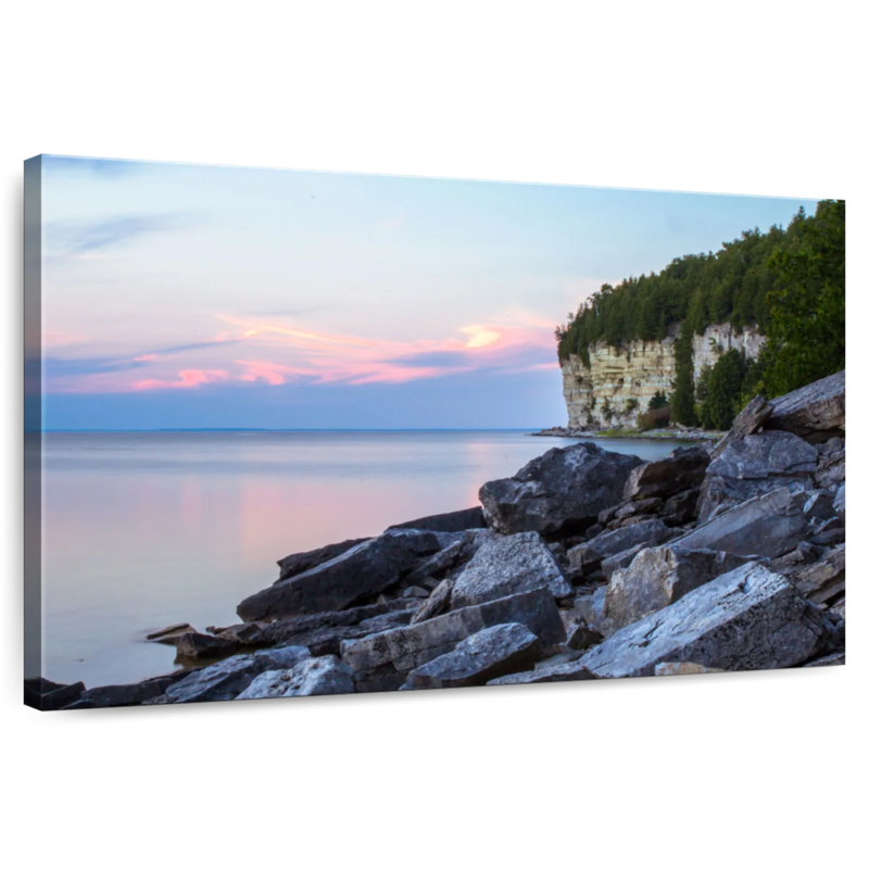 Alvord Fayette State Park Cliffs, 16" H x 24" W