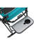 Chaise de camping avec table d'appoint - Portable robuste pour adultes