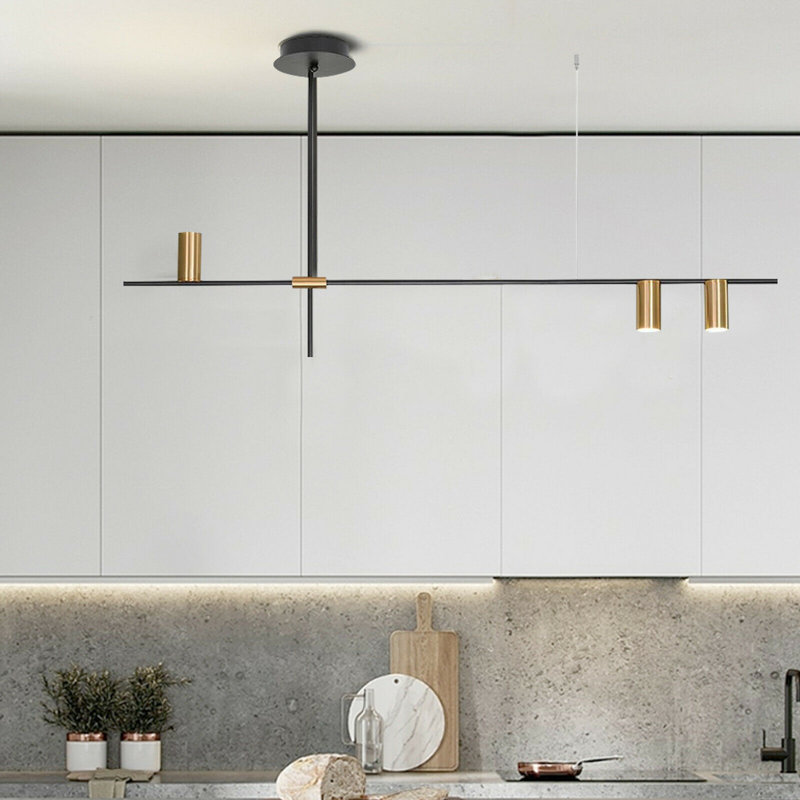 3 - Light Kitchen Island Empire Chandelier