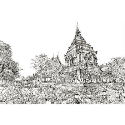 Chiang Mai I - Drawing
