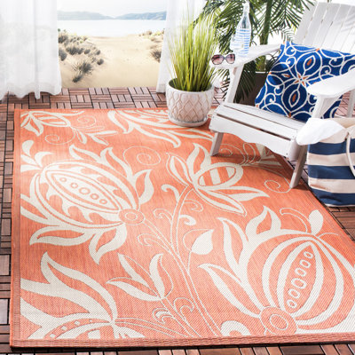 Tapis d'intérieur / extérieur à fleurs Herefordshire Performance