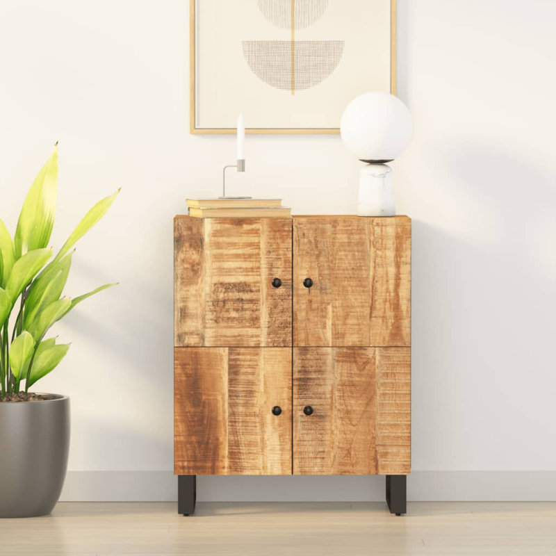 Lorez 60cm Solid Wood Sideboard, Mango