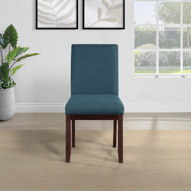 Chaise d'appoint rembourrée Dorazio, Azure
