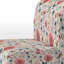 Motif de Renoncule Ethereal Botanicals - Fauteuil de chambre rembourré de style campagnard, fauteuil d'appoint floral
