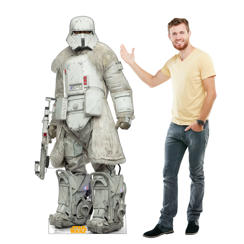 Life-size White Cardboard Range Trooper Standup