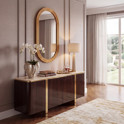 Miroir d'appoint mural Albertina