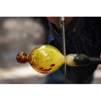Traditional Glassblower by Maren Winter - Wrapped Canvas Print
