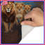 Tapis de bain lion avec lionceaux-1266068607