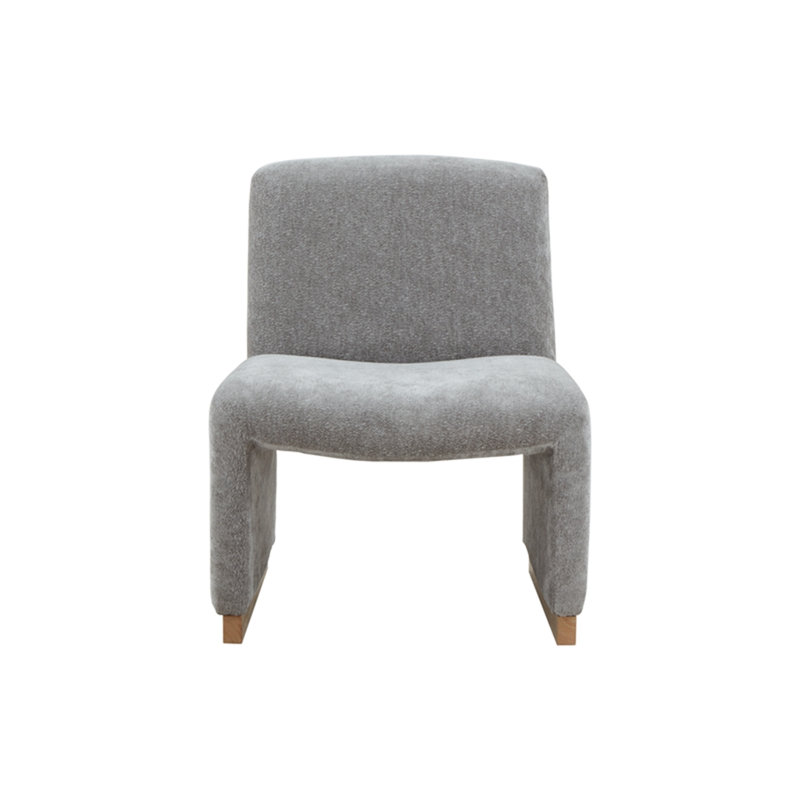 Chaise de salle à manger Lamprini, Gris