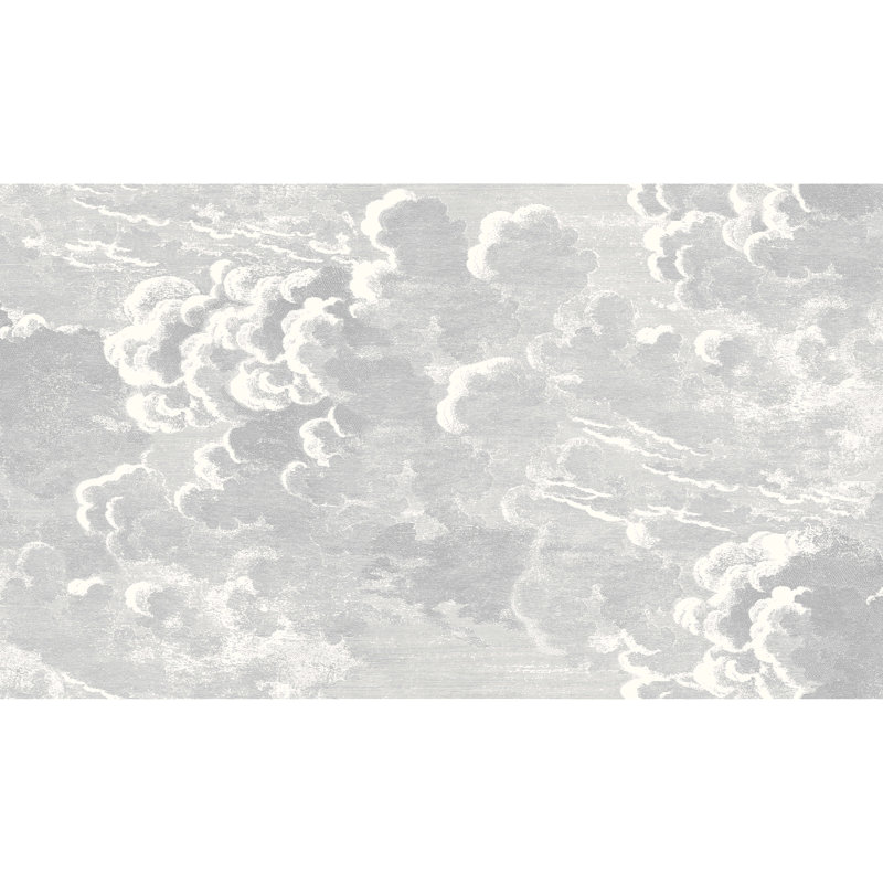 Fornasetti Senza Tempo Wallpaper Roll, Soot/Snow
