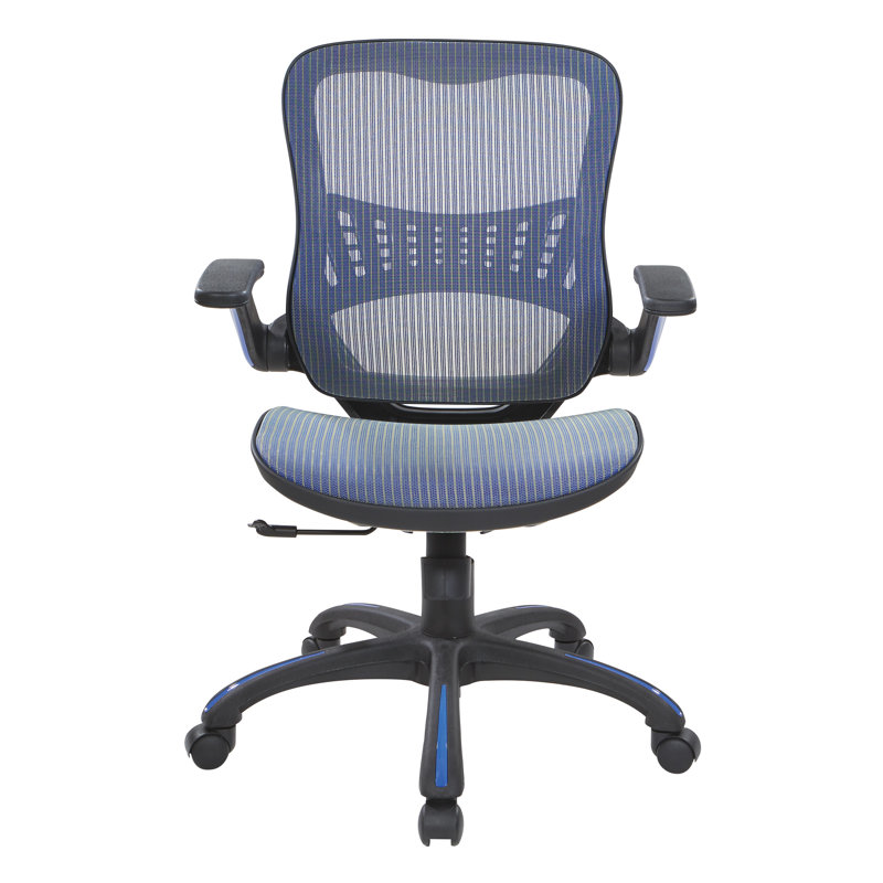 Chaise de travail en filet, Bleu