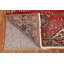 Tapis traditionnel fait à la main en laine rouge 3 x 5