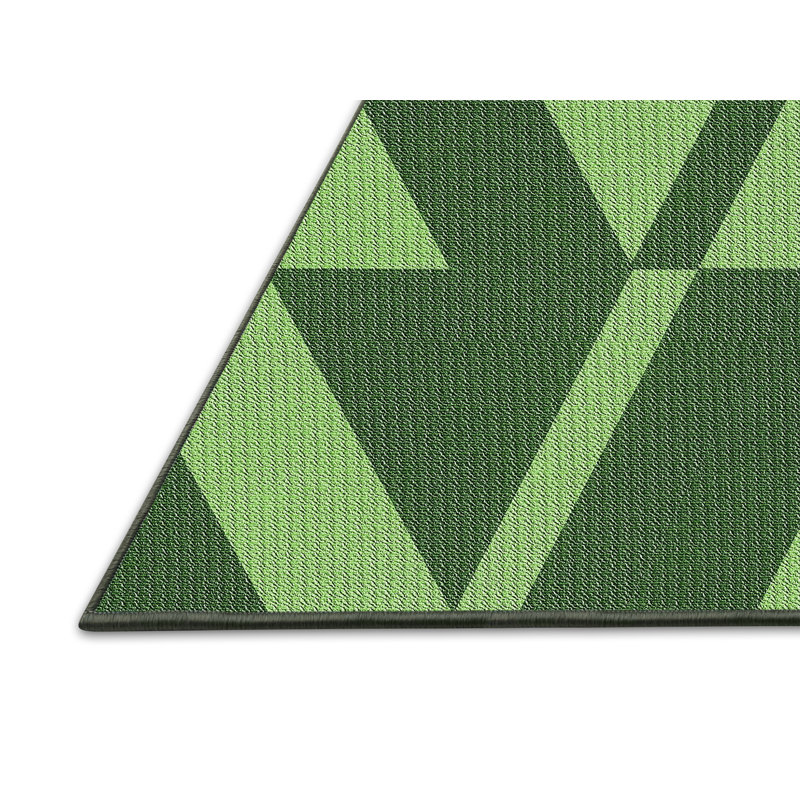 Tapis de zone verte à motif, Rectangle 2 pi x 4 pi