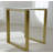 Kyia Glass Top End Table-1563398330