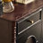 Black Solid Wood Sideboard