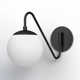 Granger Single Light Steel Dimmable Plug-in Swing Arm Sconce