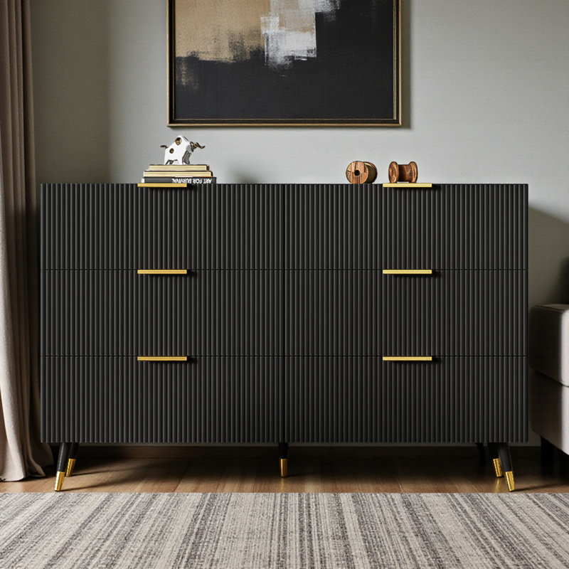 120cm Sideboard, Black