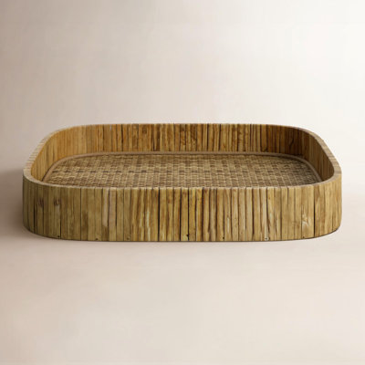 Kashen Rattan Decorative Tray
