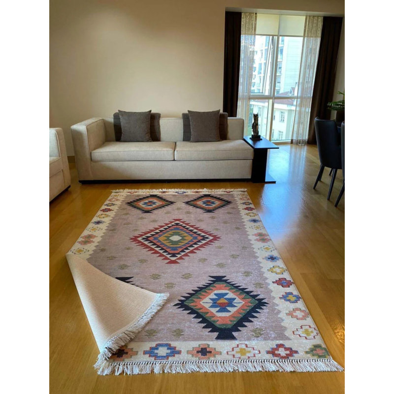 Tapis Masanao avec envers antidérapant, Tapis de couloir 3 pi 11 po x 14 pi 9 po