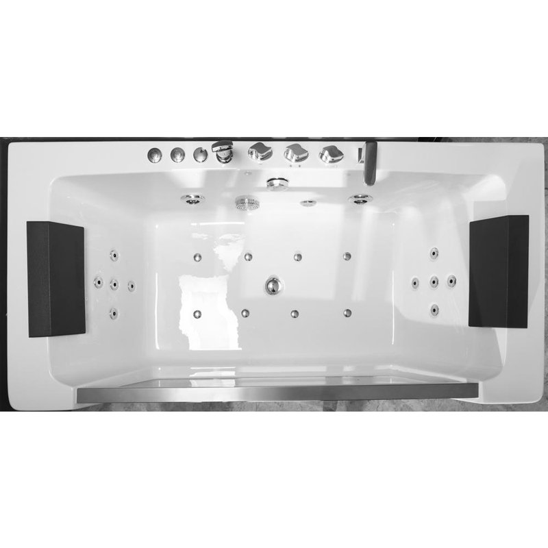 1690mm x 800mm Freestanding Acrylic Bathtub